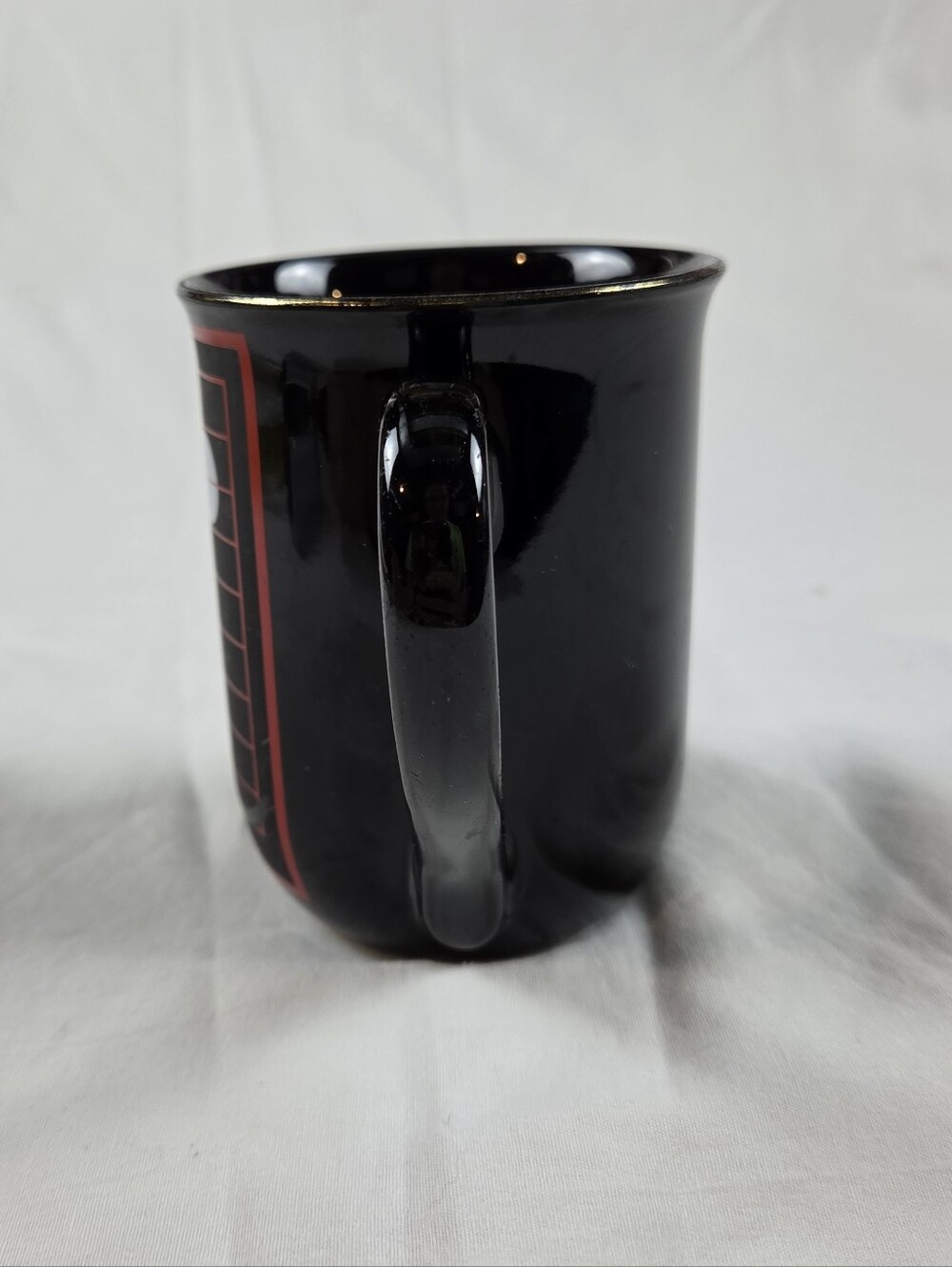 Vintage Otagiri Black Cat in Window Full Moon Mug Curtis-Swann - Picture 5 of 8